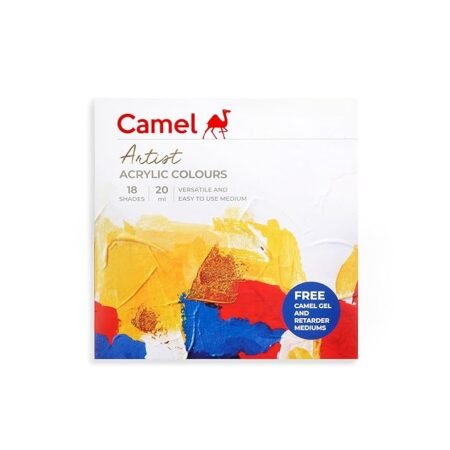 Camlin Artist Acrylic Colours | 18 Shades | 20 Ml Tubes