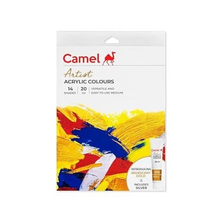 For Camlin Artist Acrylic Colours | 14 Shades | 20 Ml Tubes